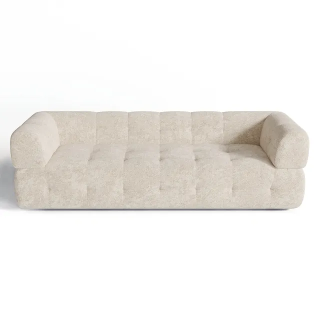 Sia Home Charlie canapé crème formes arrondies