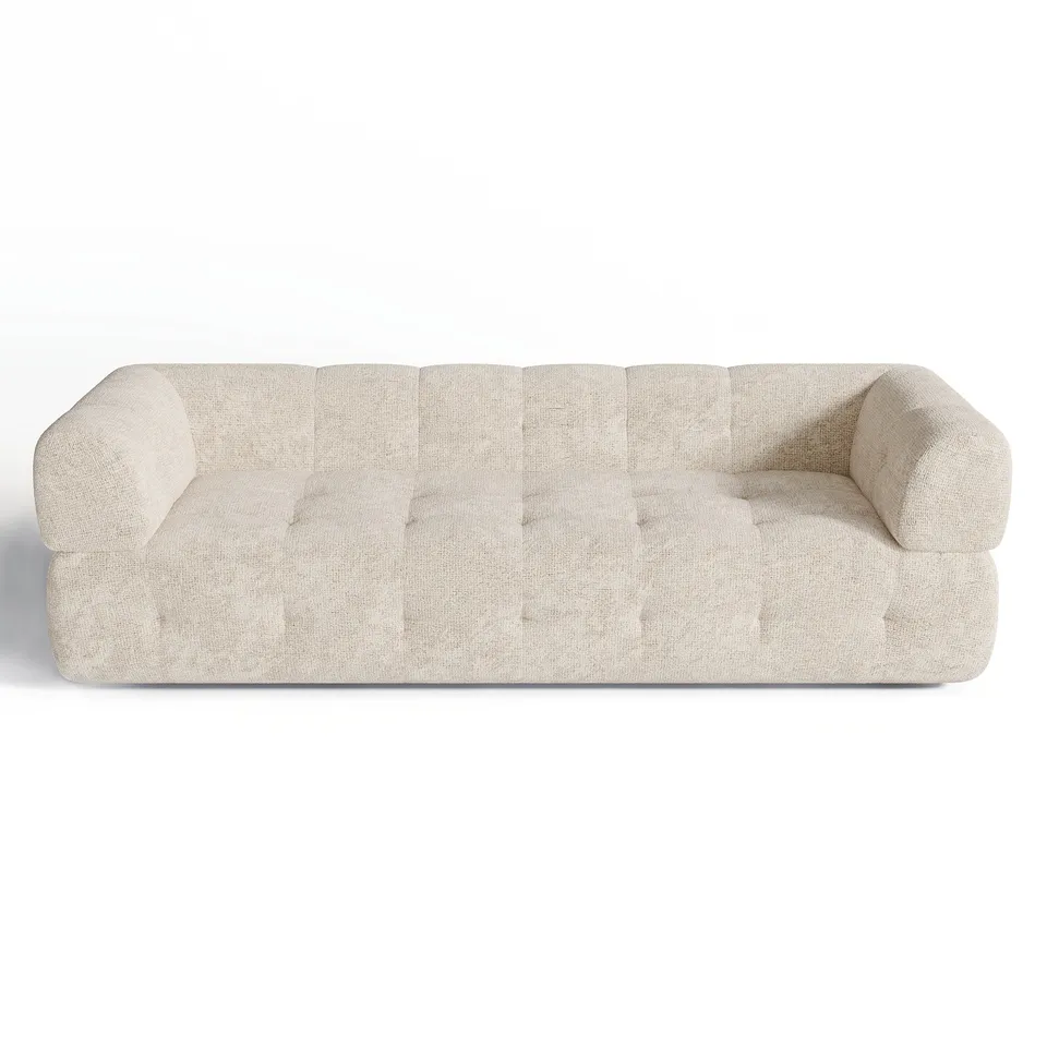 Sia Home Charlie canapé crème formes arrondies