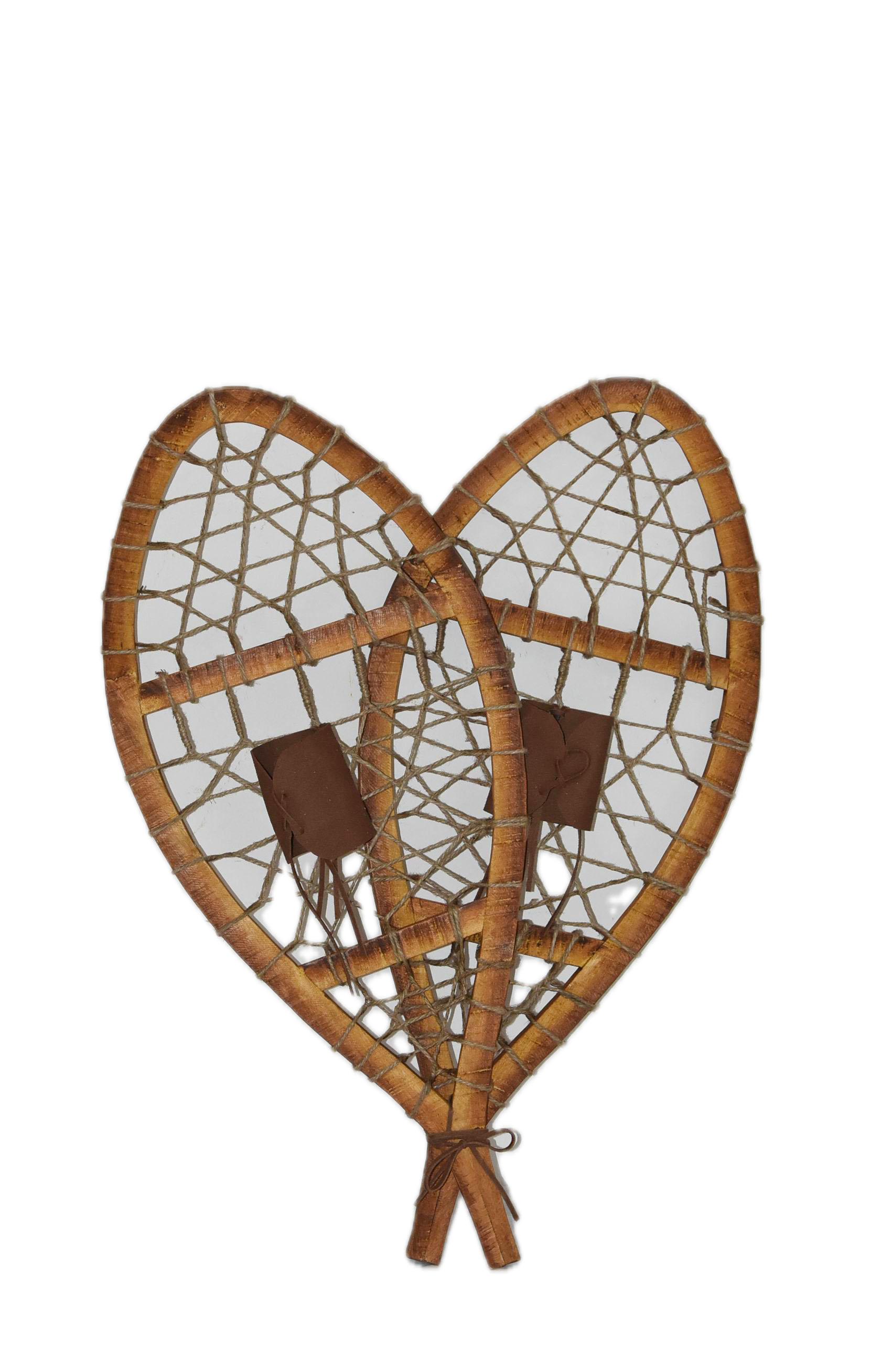 Feuillazur Rungis Raquette en bois déco 75cm montagne