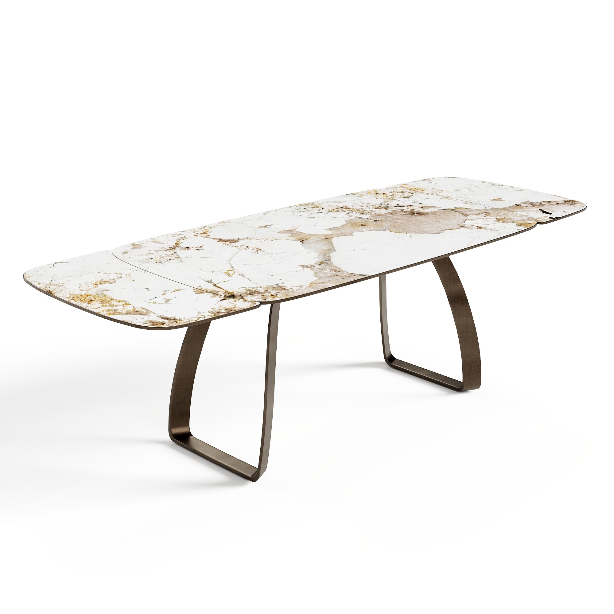Sia Home Dahlia table à manger extensible céramique