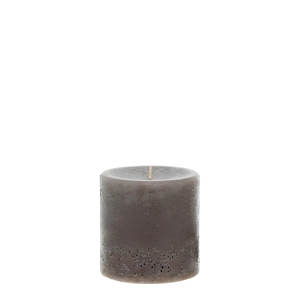 Sia Home Antik M bougie cylindrique taupe 10 cm