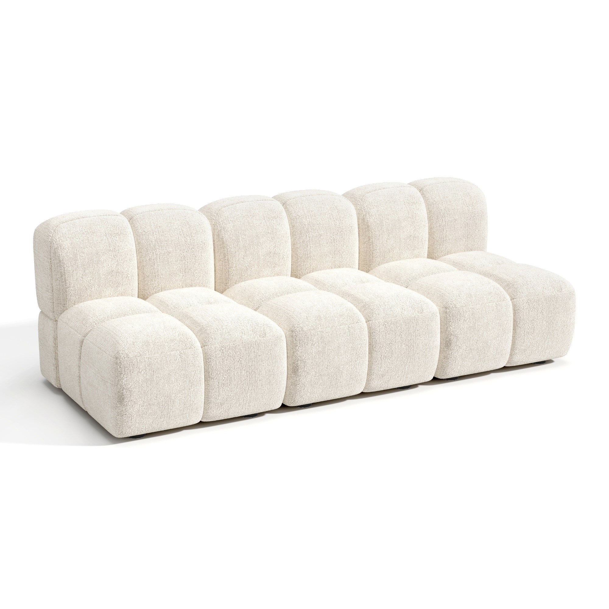 Sia Nubi canapé modulable 234 cm 4 places salon