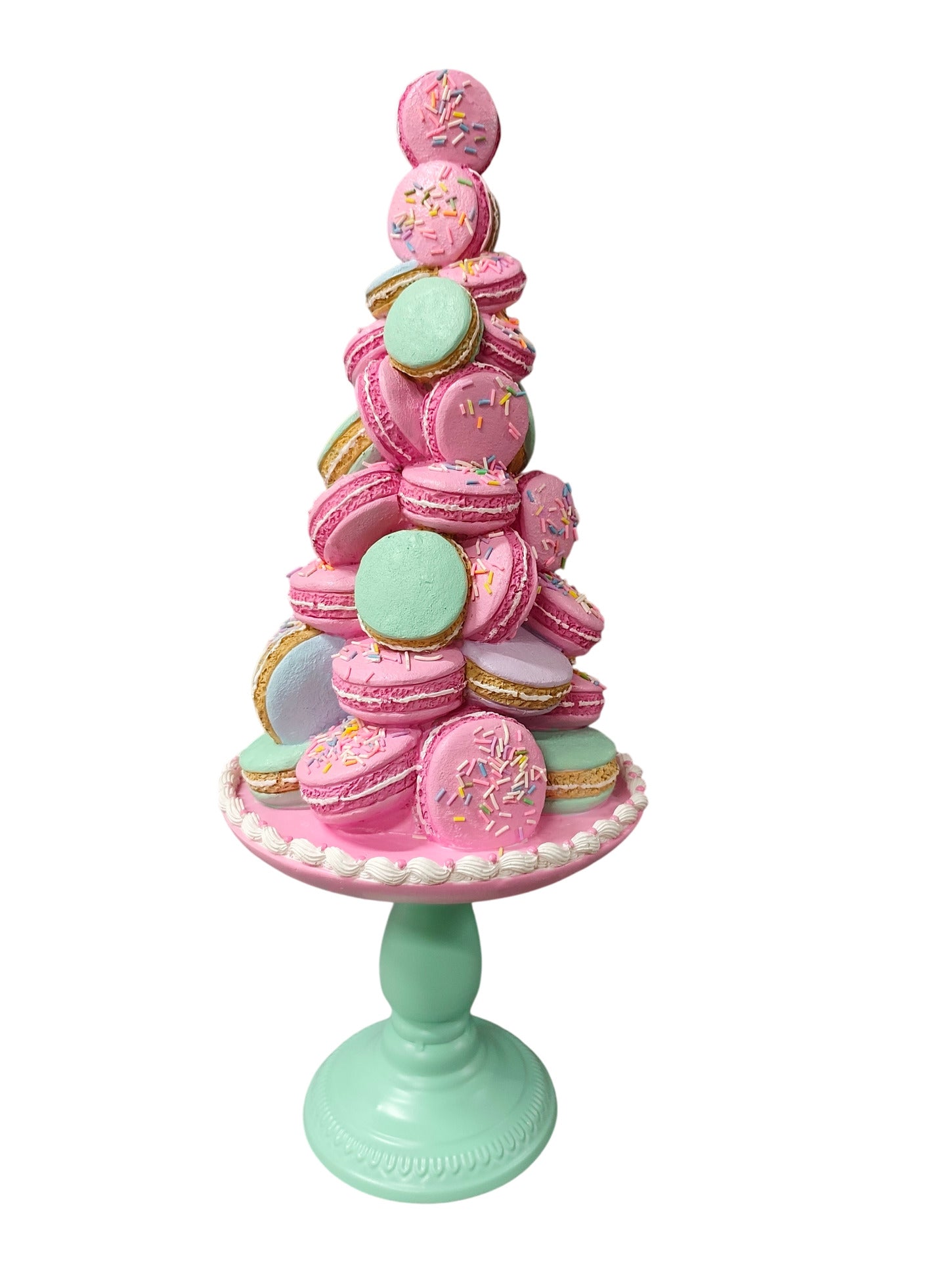 Feuillazur Rungis Produits de saison Plateau gourmand macarons déco Noël 57cm