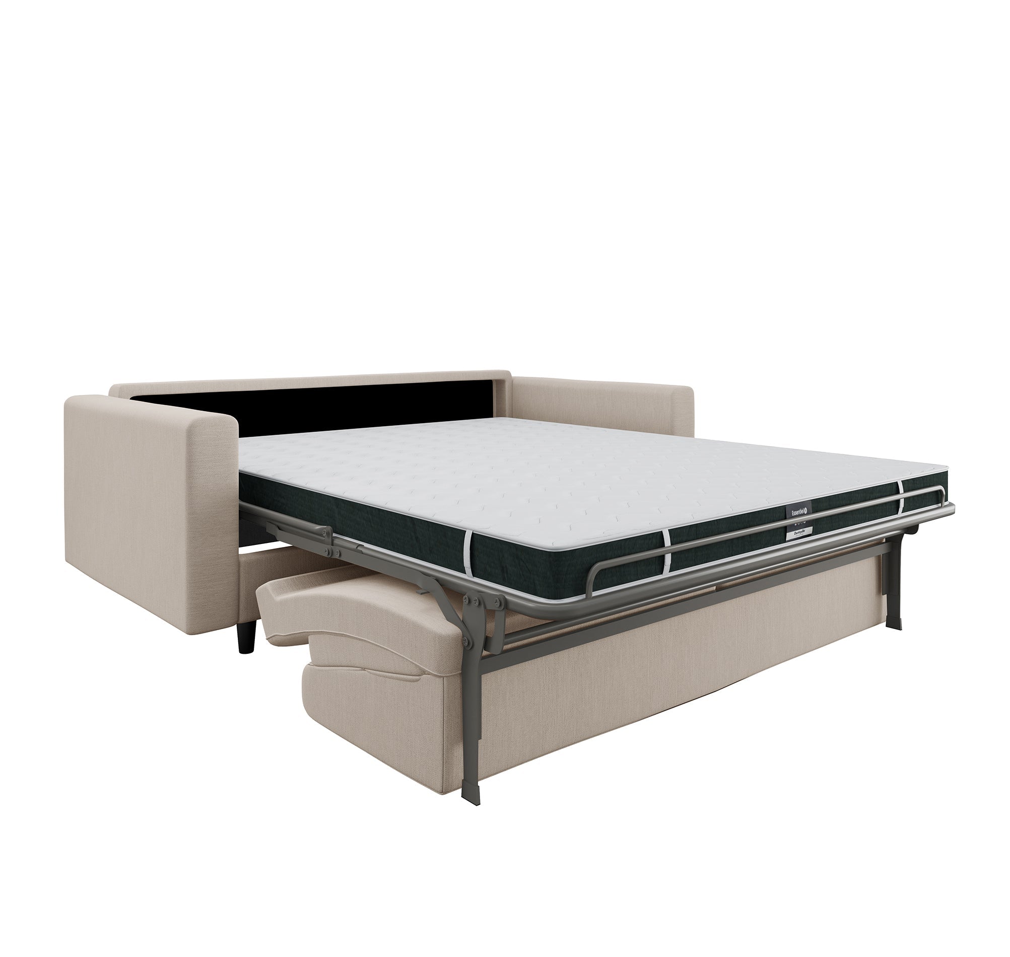 Sia Home Hailie-Jade canapé convertible beige 140 cm