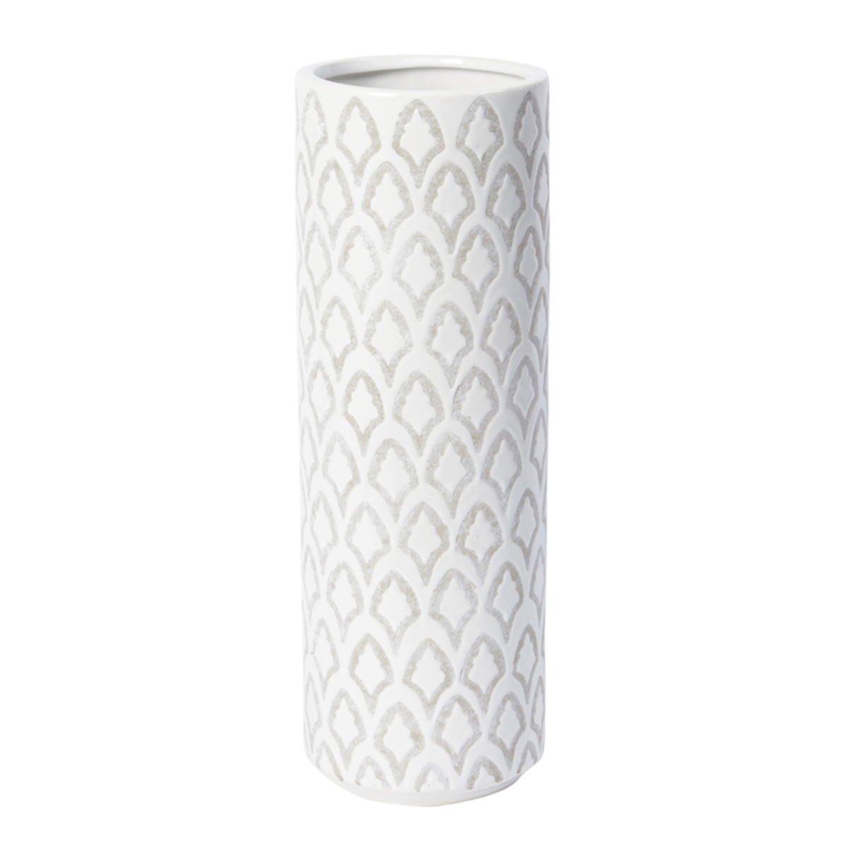 Sia Home Unicorn vase grès 40 cm crème