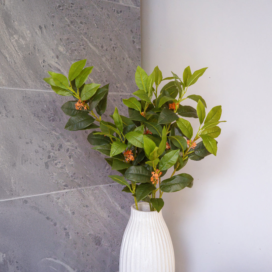Flowrette Osmanthus branche artificielle orange x1