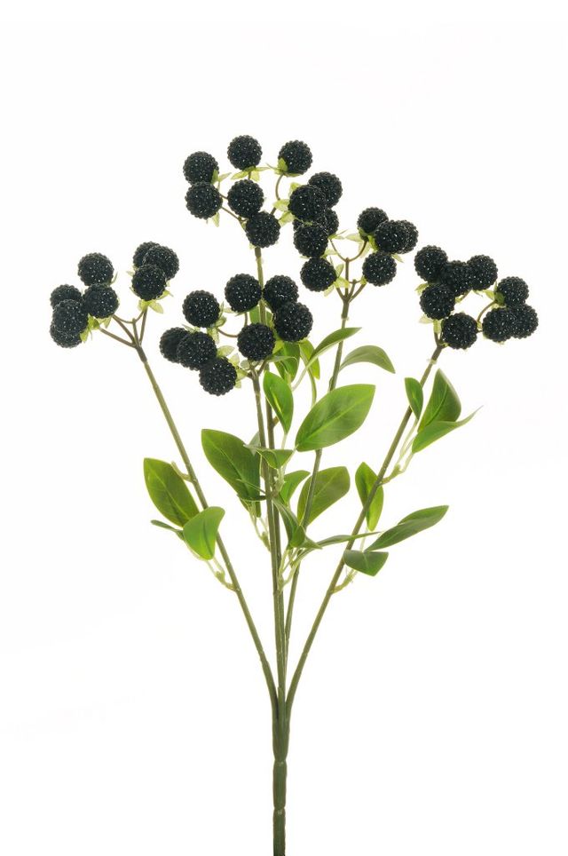 Feuillazur Rungis Blackberry fleur noire 46 cm