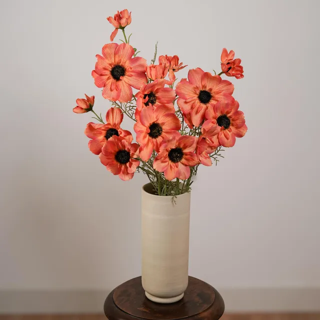 Flowrette Cosmos artificiel orange fleur artificielle x1 orange