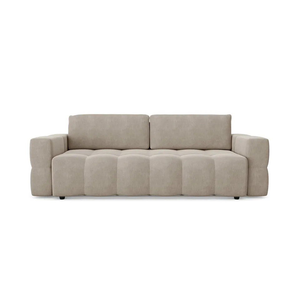 Sia Home Gabriel canapé convertible bleu coffre