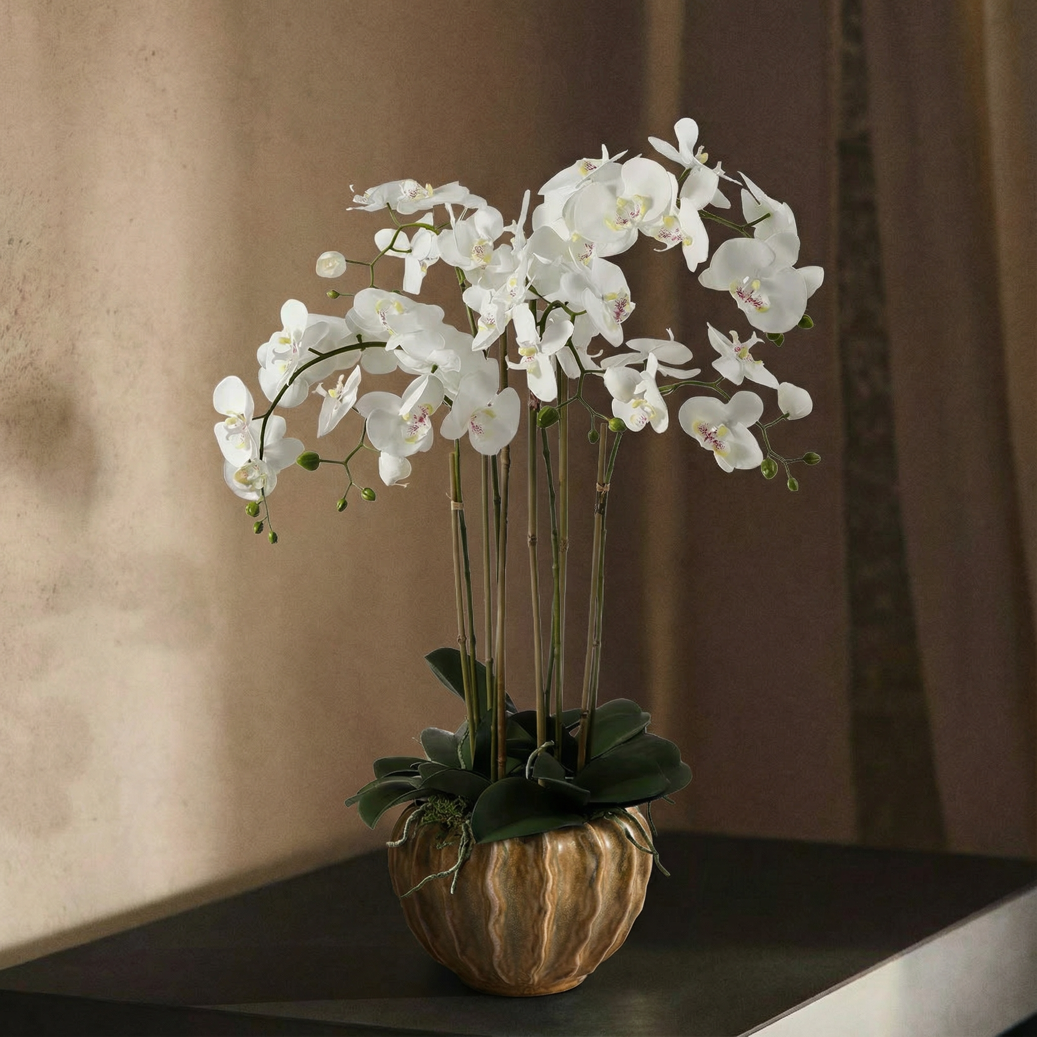 Sia Home Wabi cache-pot céramique beige 18 cm