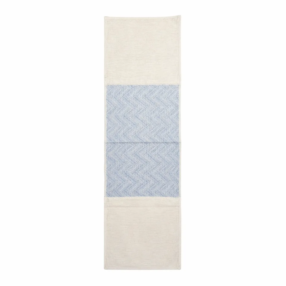 Sia Home Oleron chemin de table beige 140 cm coton