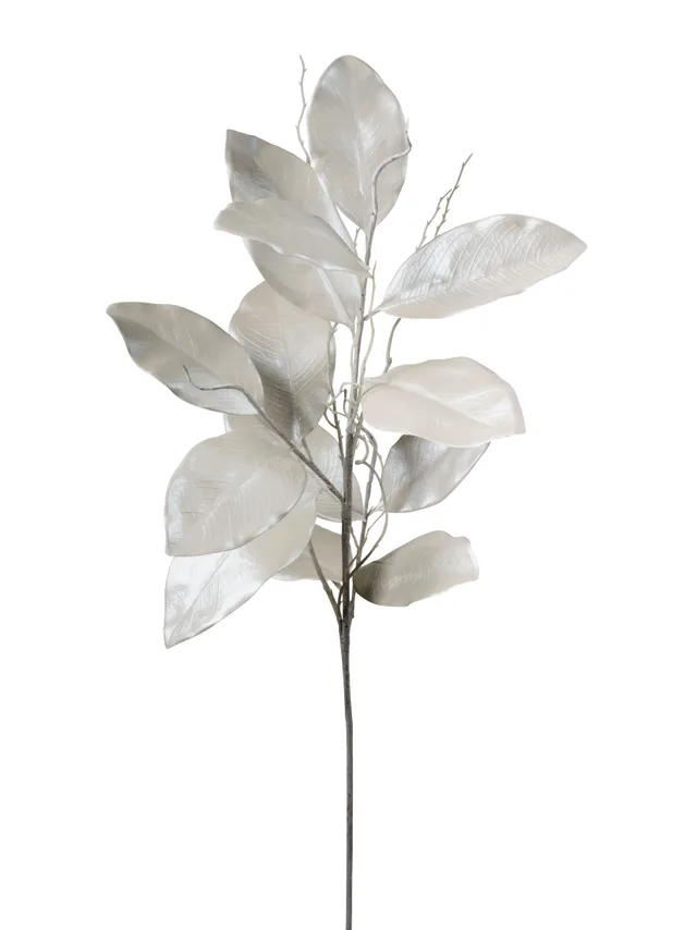 Feuillazur Rungis Magnolia blanche fleur artificielle blanc