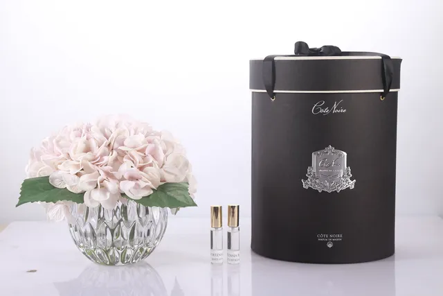 Côte Noire Hydrangeas LHY03 hortensia artificiel blush cristal
