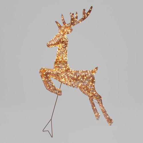 Feuillazur Rungis RGX renne lumineux rose gold 130 cm