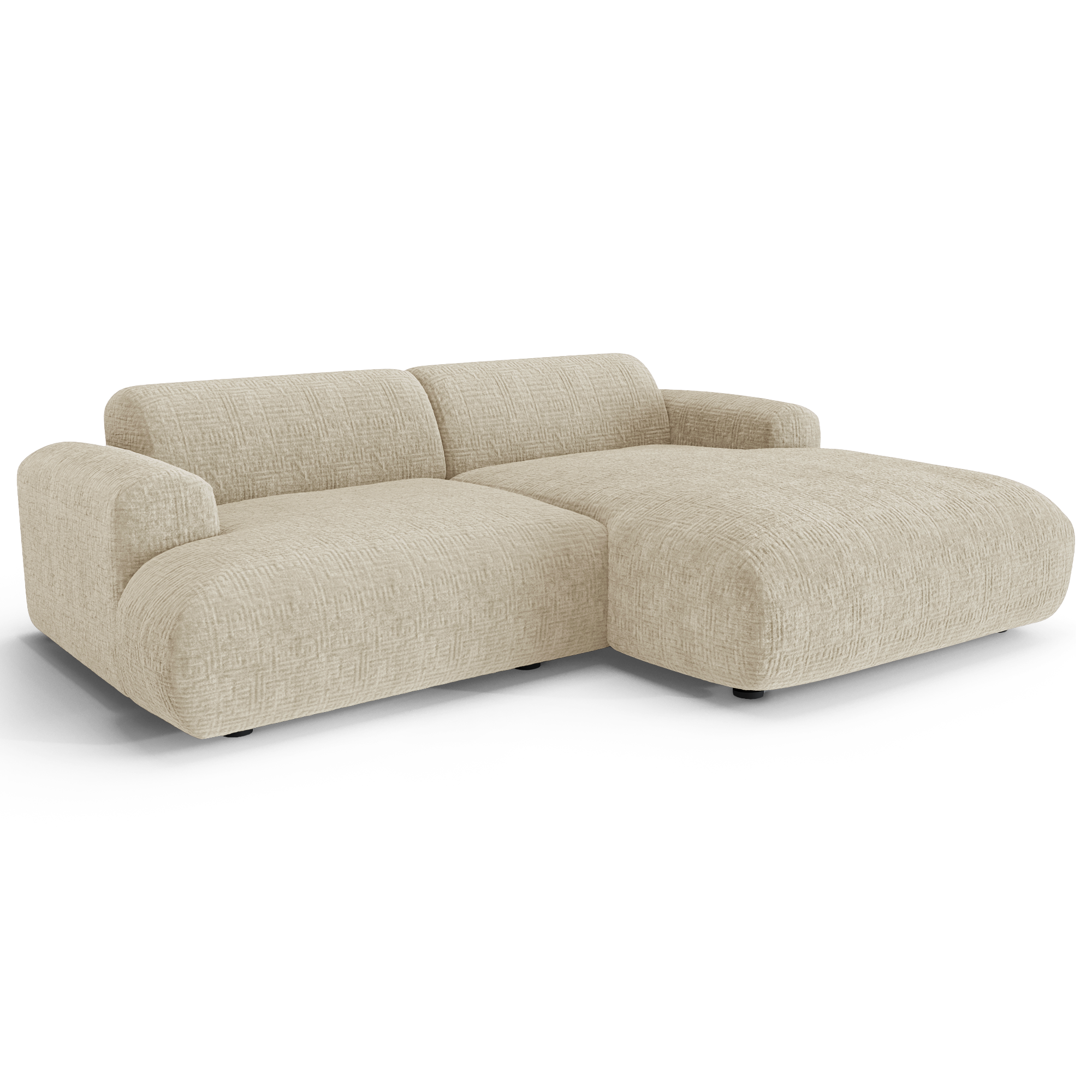 Sia Home Myra Petit Angle Droit canapé 5 places vert émeraude