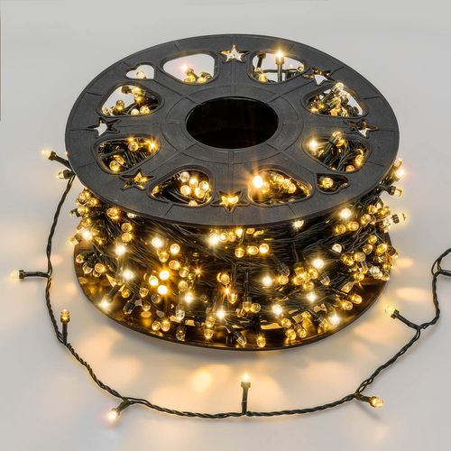 Feuillazur Rungis SLRO 1000 guirlande LED blanc chaud flash chaud 100 m