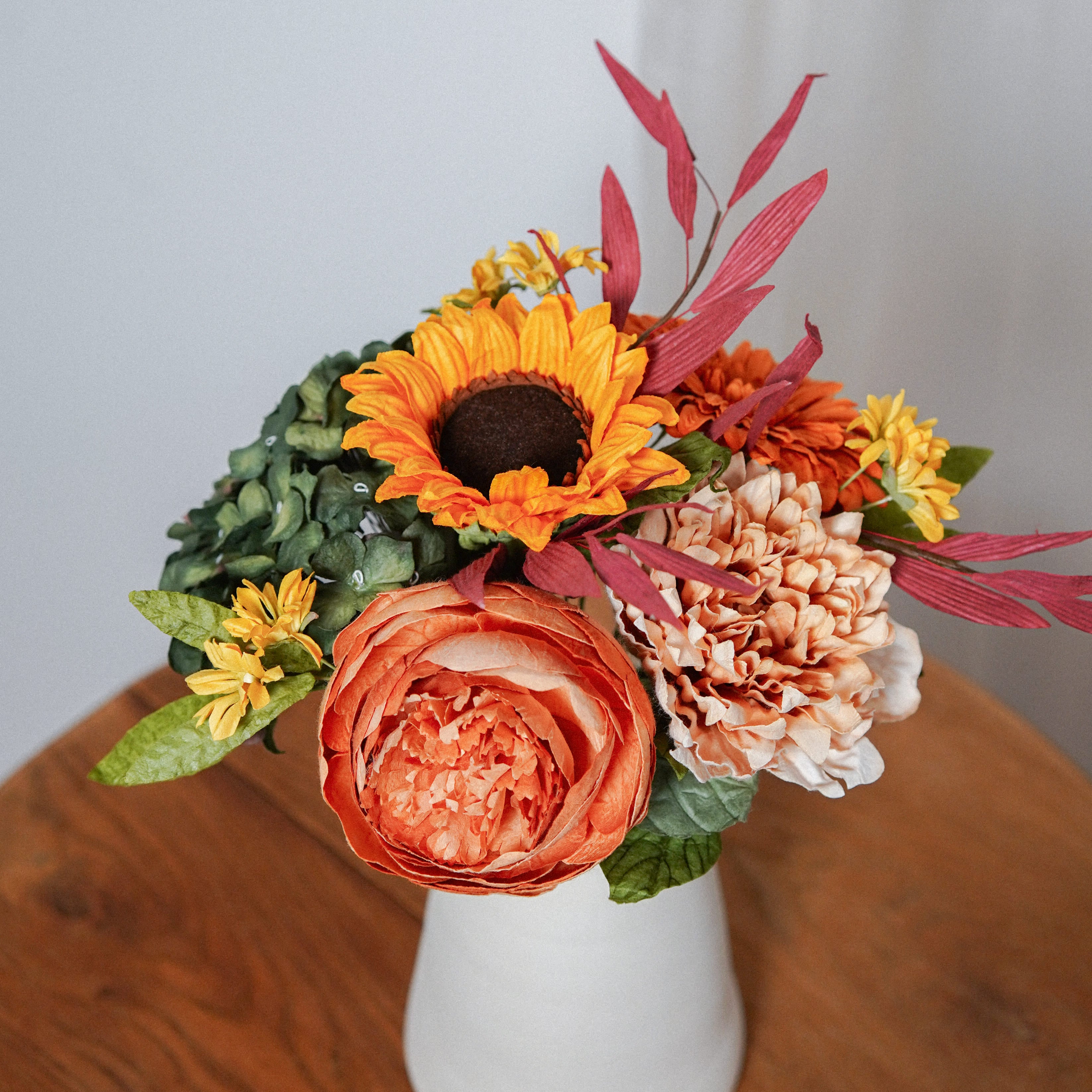 Flowrette Fleurs en papier bouquet Latour fleurs papier automne