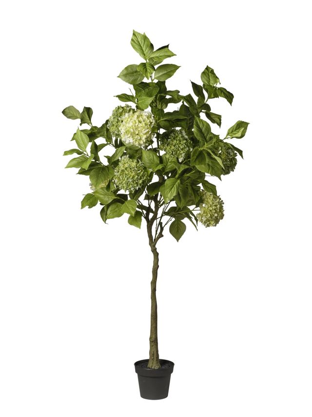 Feuillazur Rungis Hortensia plante artificielle verte 108cm