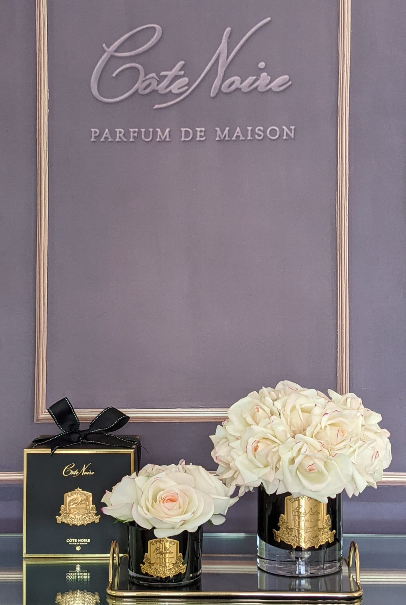 Côte Noire Grand Bouquet LTWB02 fleurs pink plush