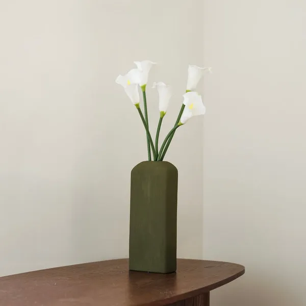 Flowrette White Aroma bougie blanche fleur