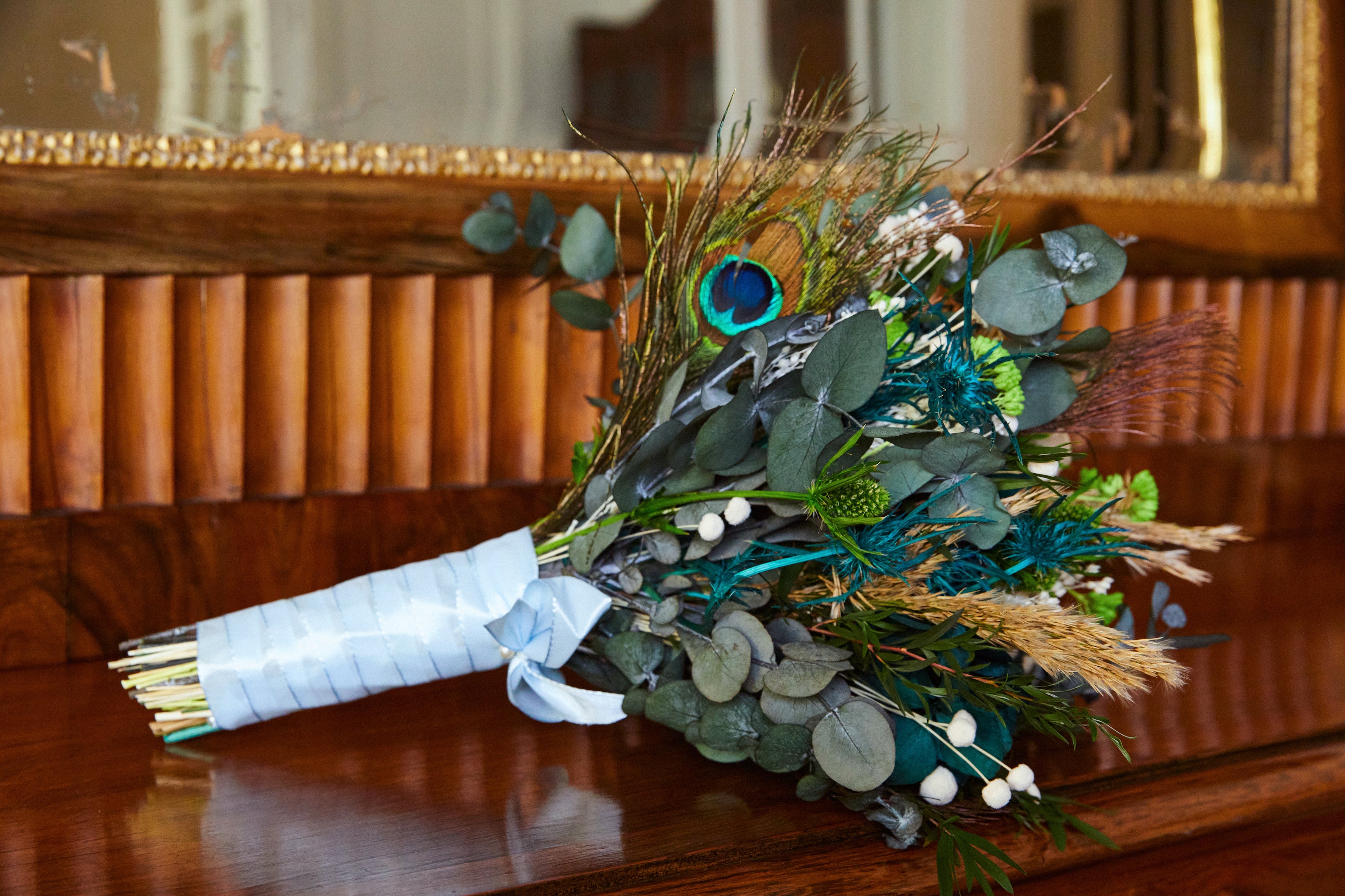 Ateliers Ouchamp Mariage Jardin de Bagatelle bouquet mariée fleurs