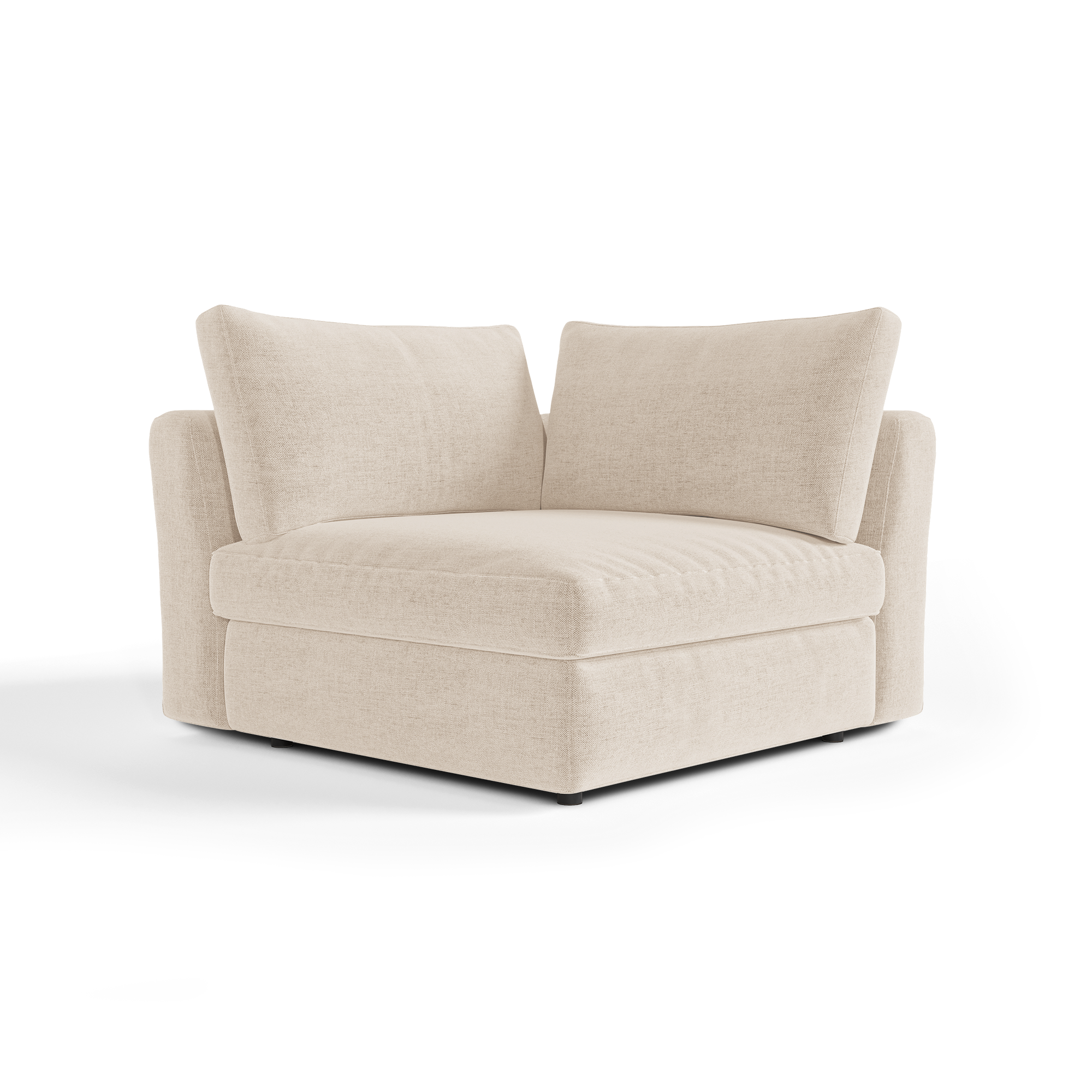Sia Home Nest module d'angle réversible beige modulaire