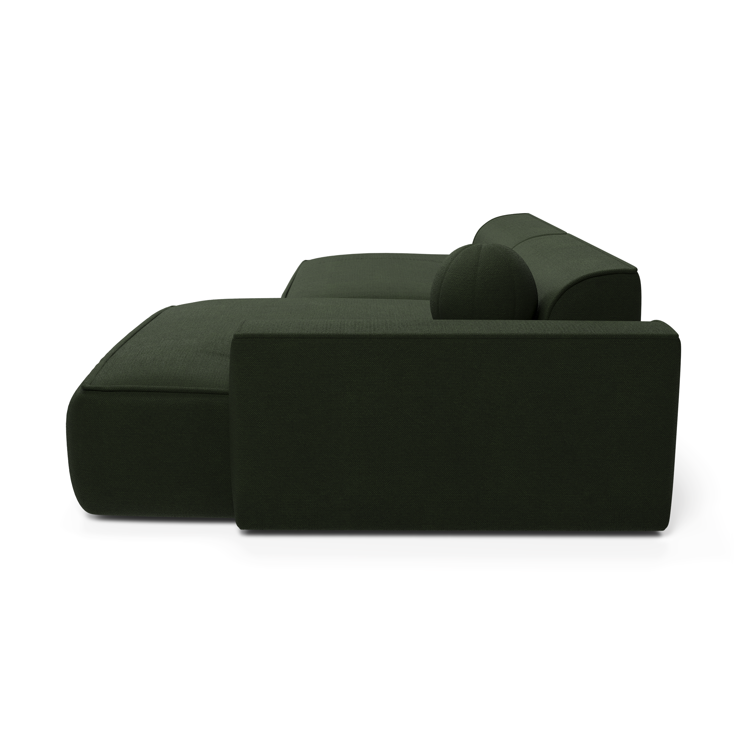 Sia Home Ania Canapé Angle Droit 260 cm Vert Olive