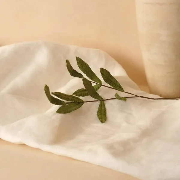 Flowrette Fleurs en papier Feuillage vert paper foliage