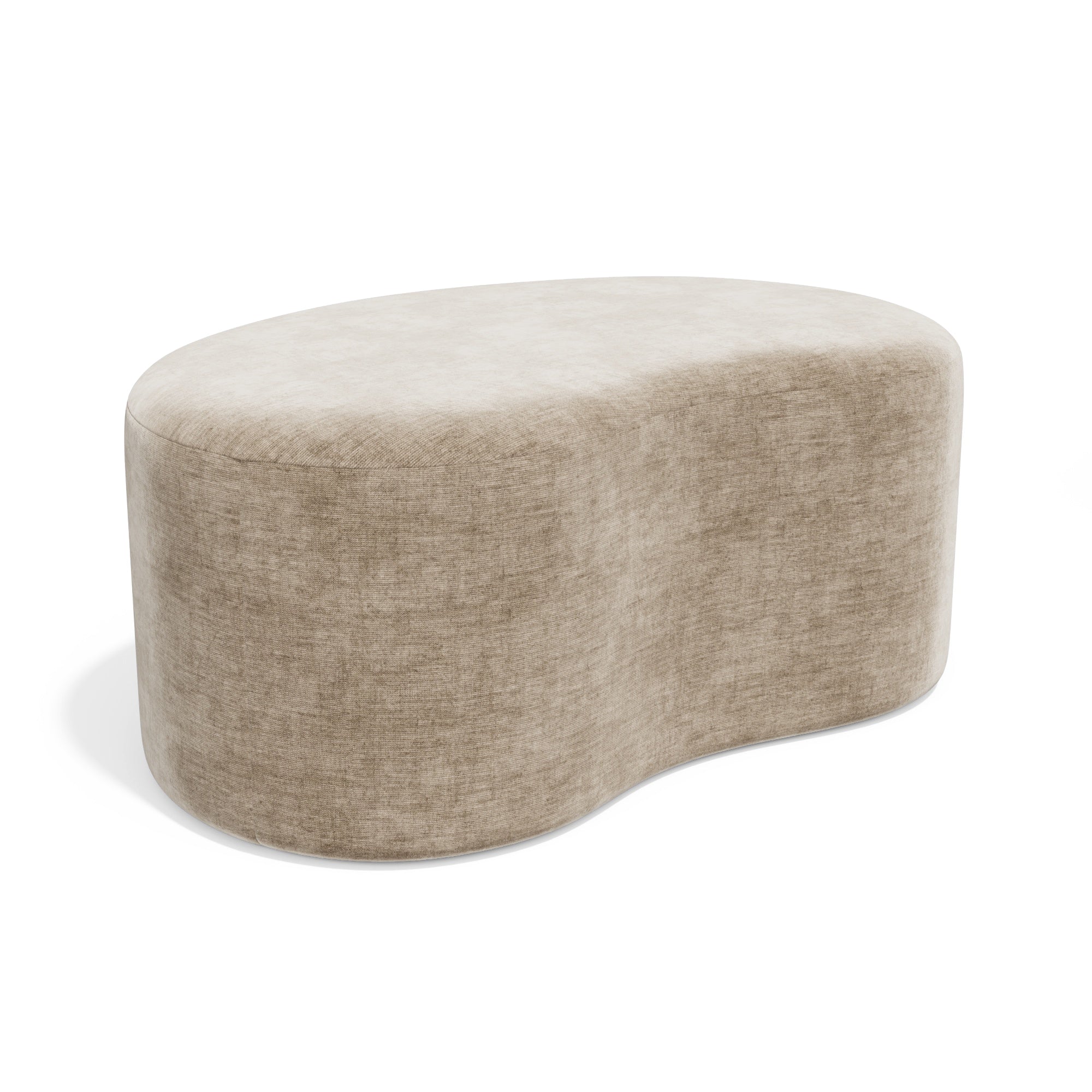 Sia Home Dune pouf crème assise appoint organique