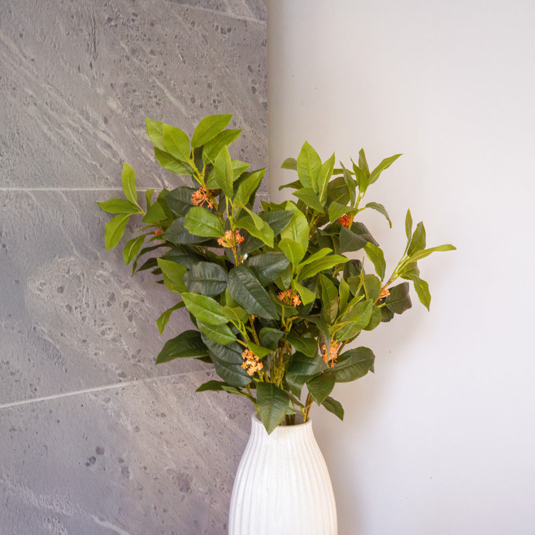 Flowrette Osmanthus branche artificielle orange x1
