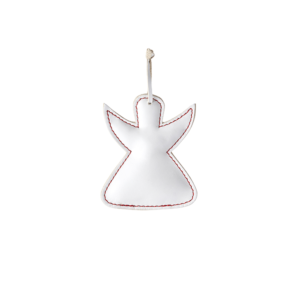 Sia Home Ange suspension Noël cuir 10 cm argenté