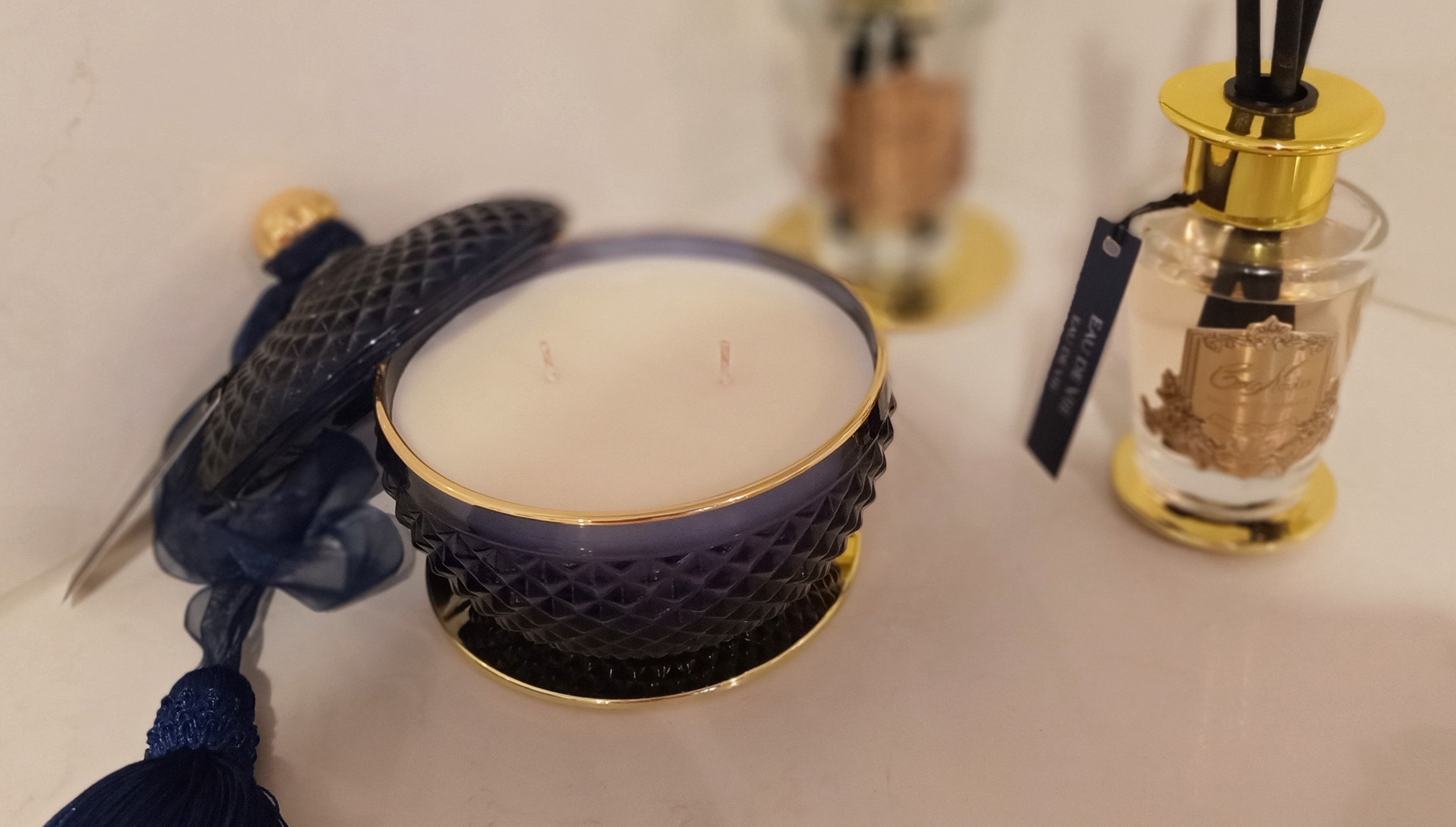 Côte Noire Art Deco Candles GML30006 bougie navy 300g
