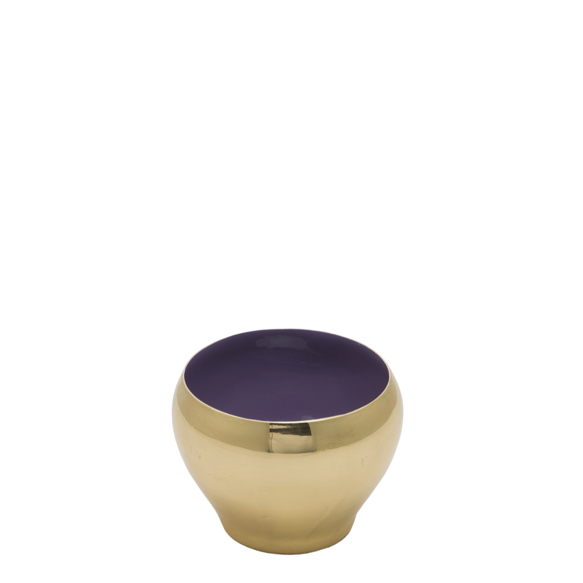 Sia Home Birman porte-bougie violet 7 cm cuivre