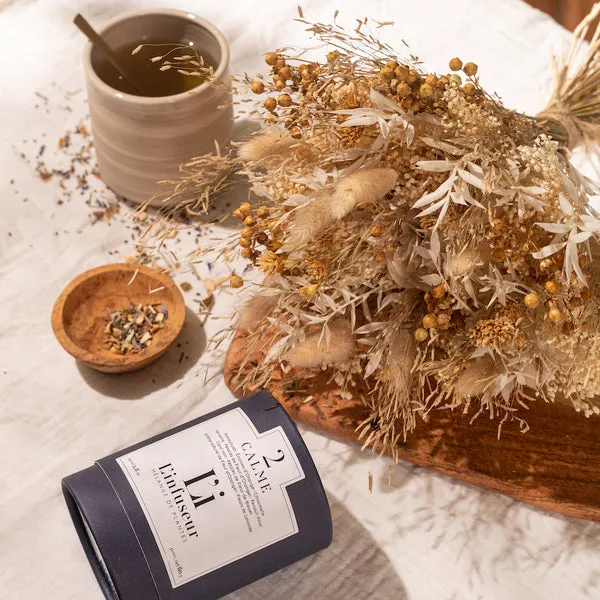 Flowrette Décoration coffret hygge box mug bouquet séché