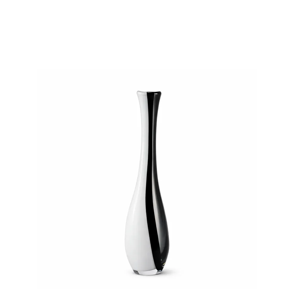 Sia Home Vases Alaska Vase Blanc 44 cm Verre soufflé