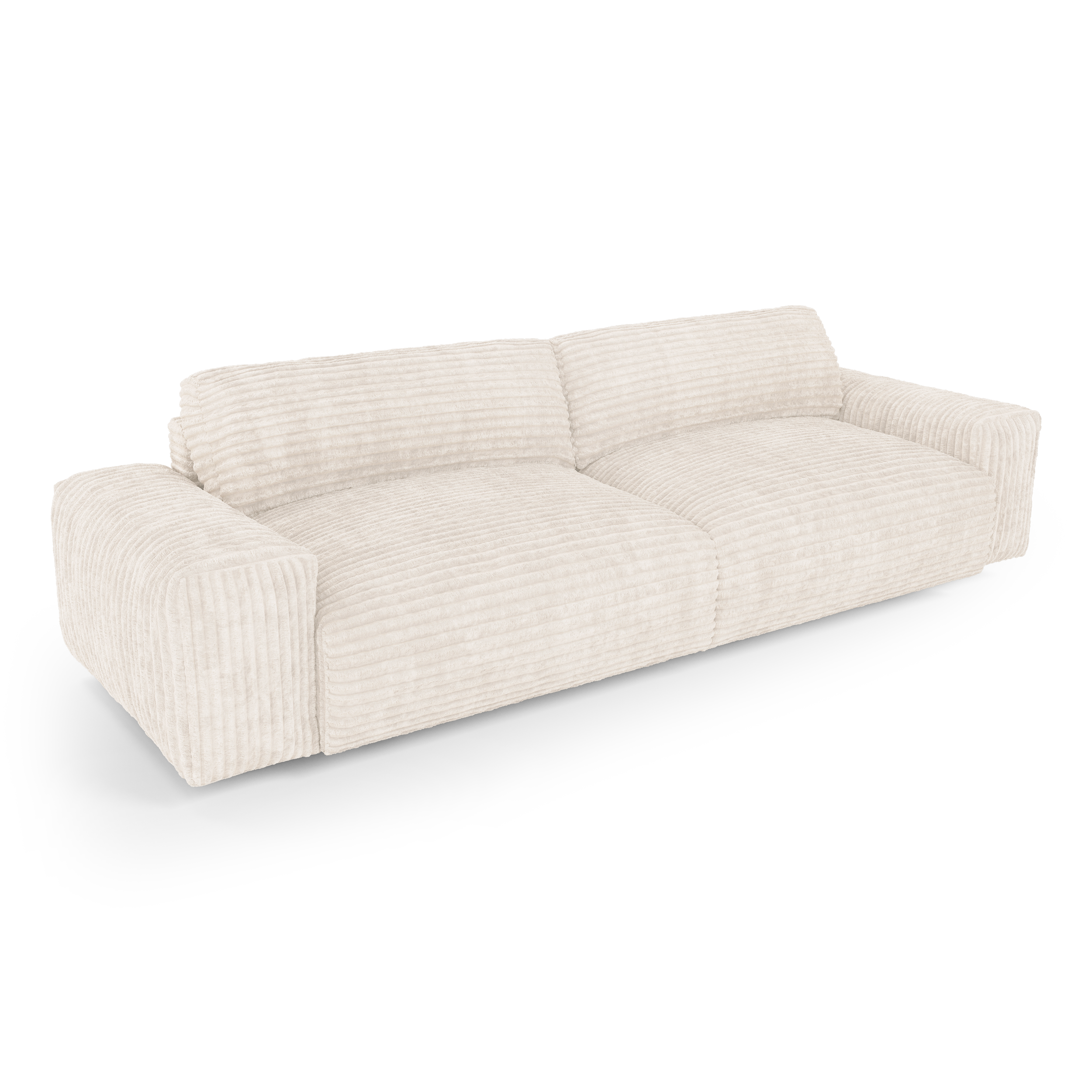 Sia Bliss canapé crème tissu salon