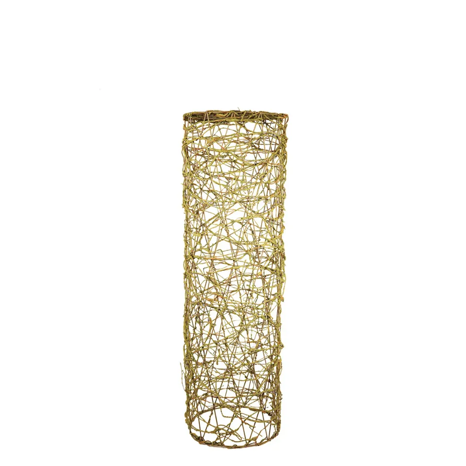 Sia Home Vases Rattan socle vase marron effet rotin 72 cm