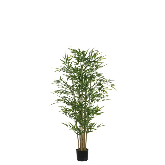 Sia Home Arbres artificiels Bambou en pot arbre artificiel vert 150 cm