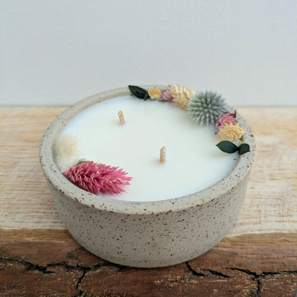 Nymaya Pont des amours bougie parfumée rose florale