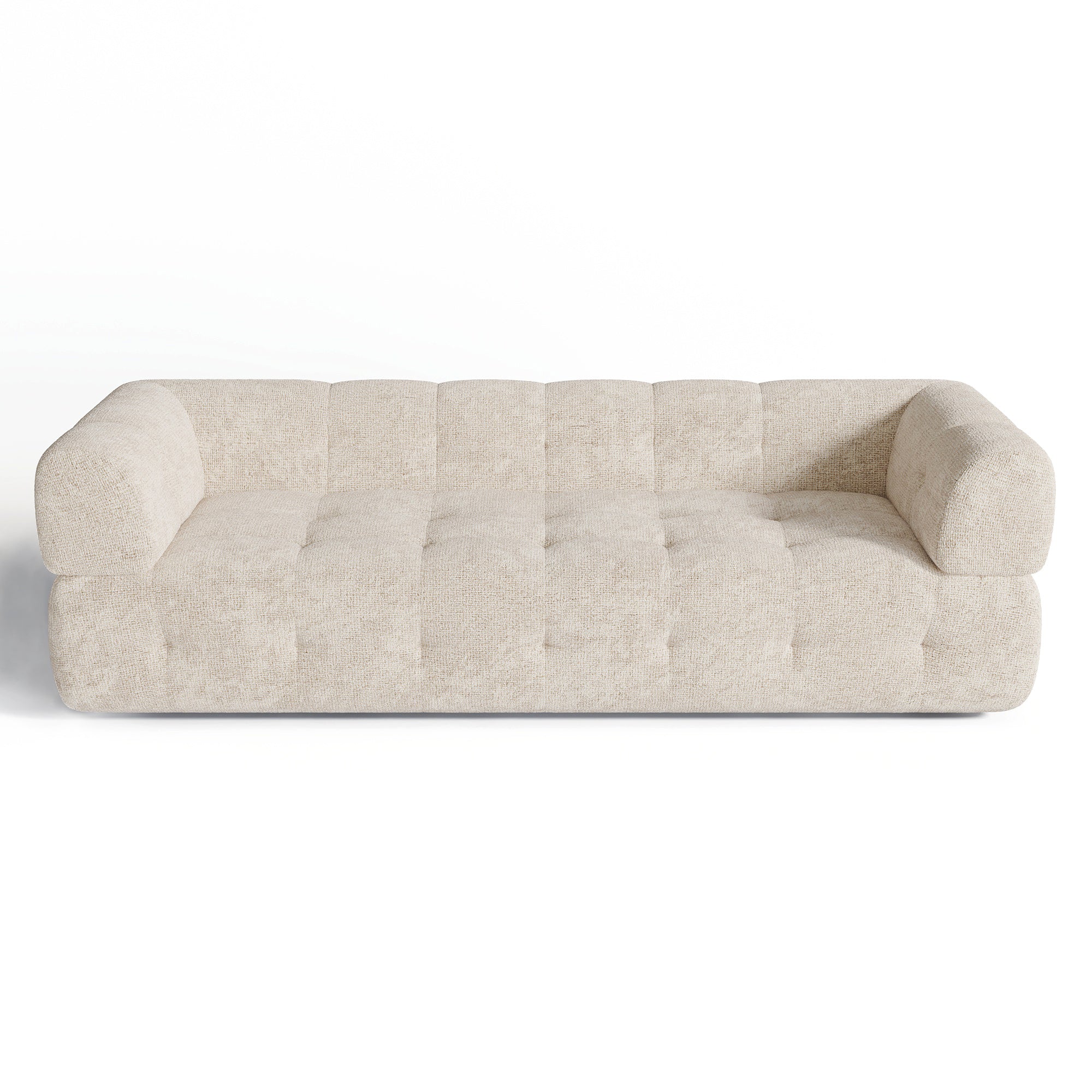 Sia Home Charlie canapé crème formes arrondies