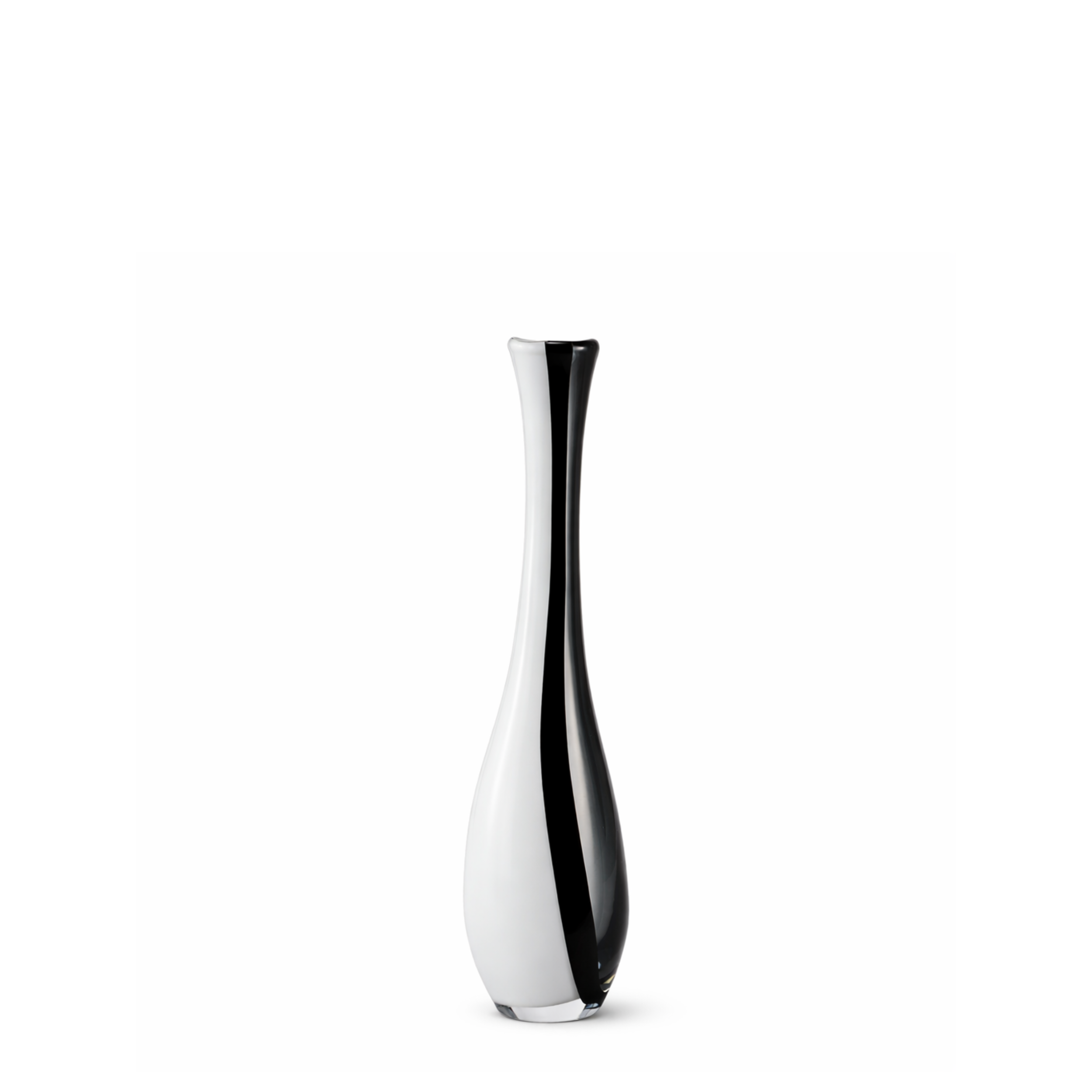 Sia Home Vases Alaska Vase Blanc 44 cm Verre soufflé