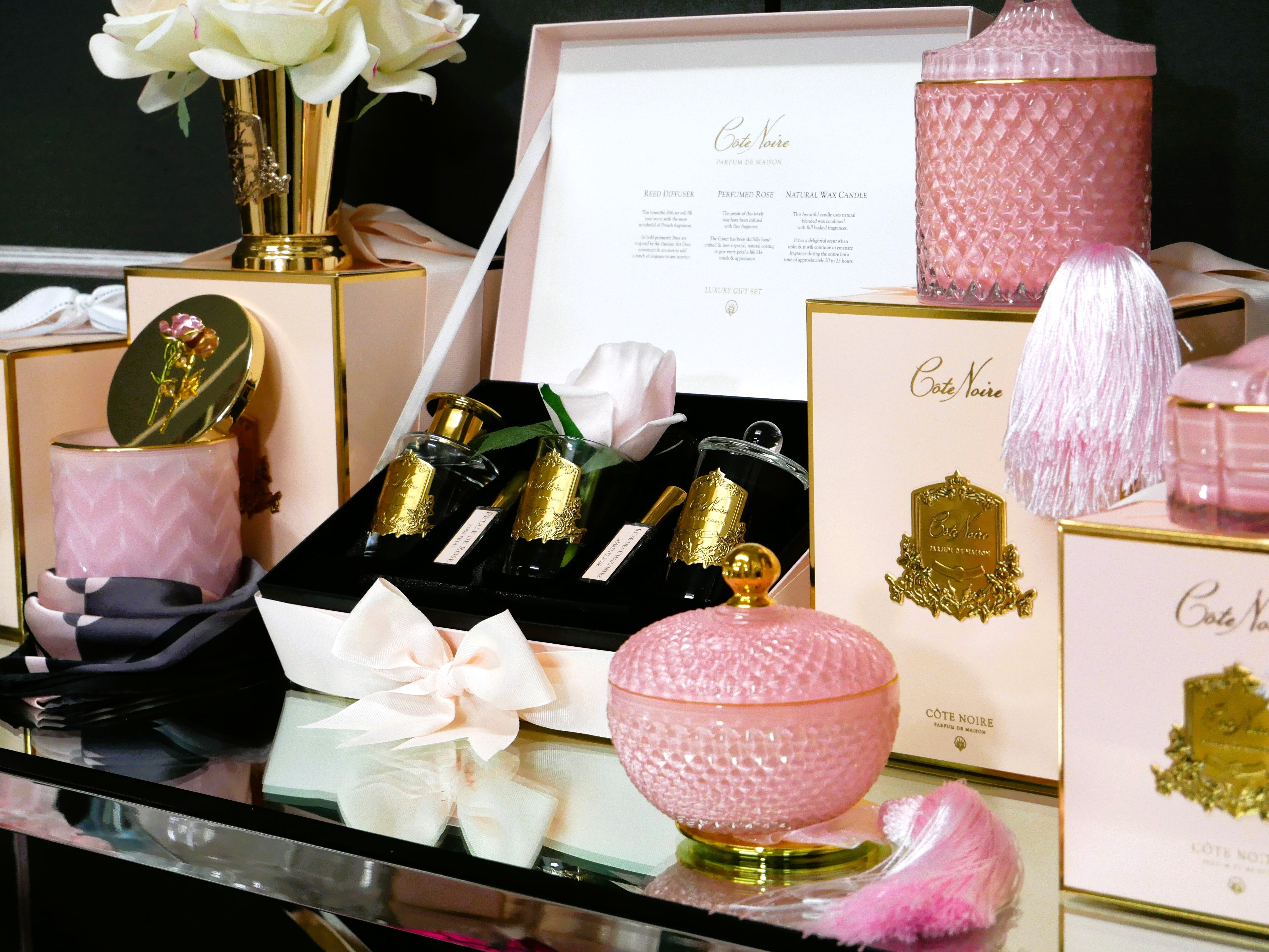 Côte Noire Gift Packs GP02 coffret Charente Rose