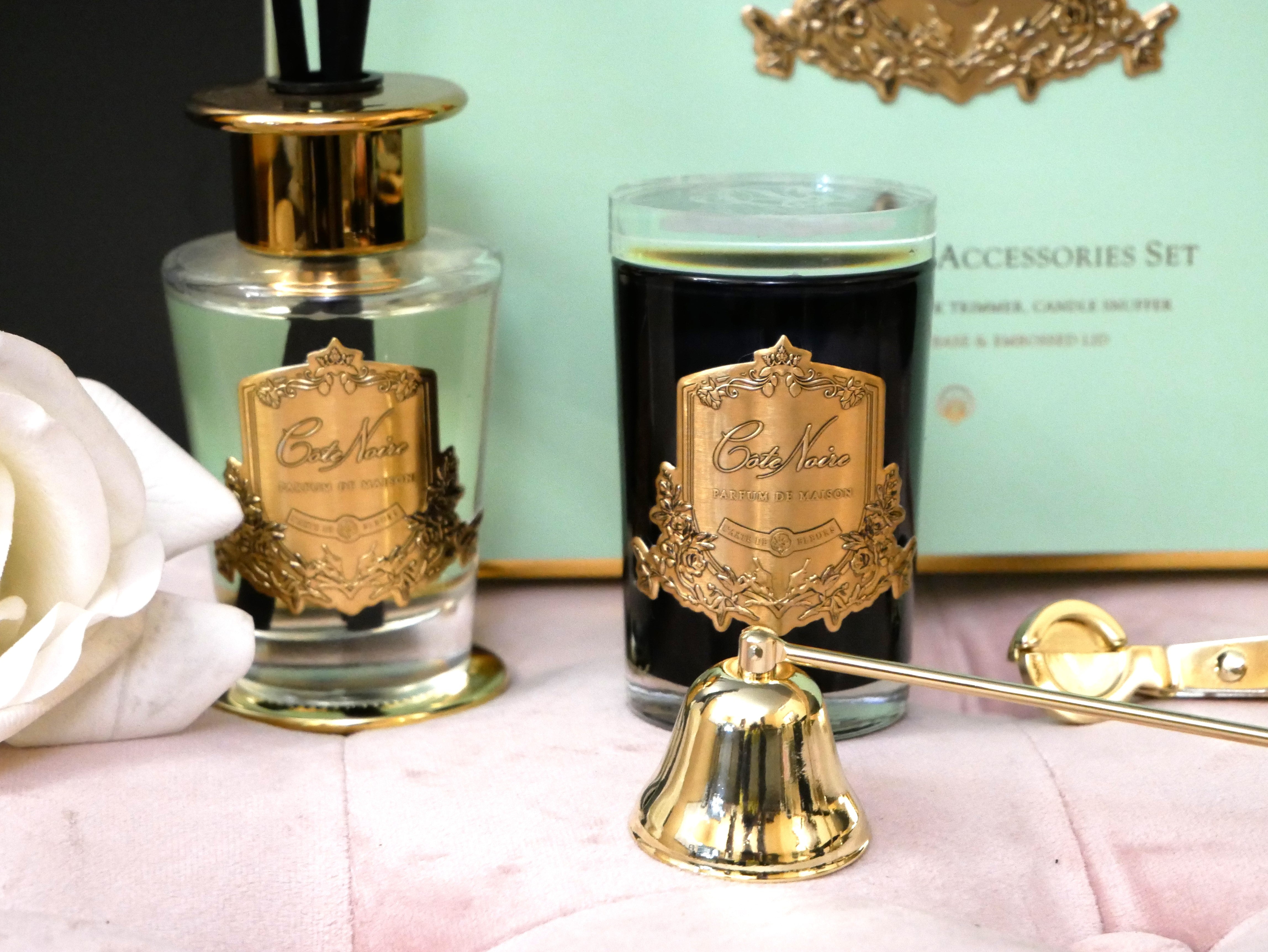 Côte Noire Gift Pack GFA03 coffret bougie Persian Lime bleu