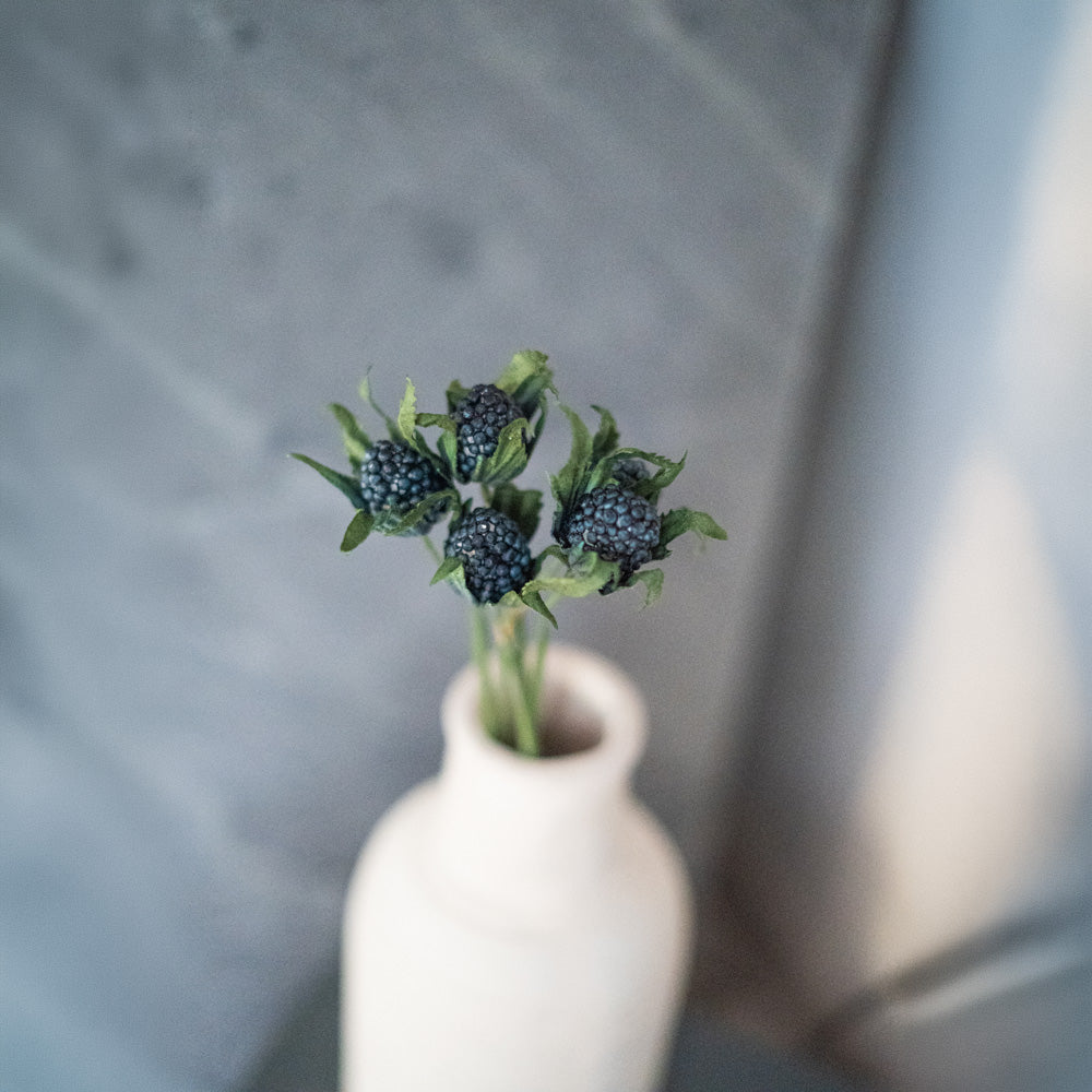 Flowrette chardon papier bleu fleur à l’unité durable