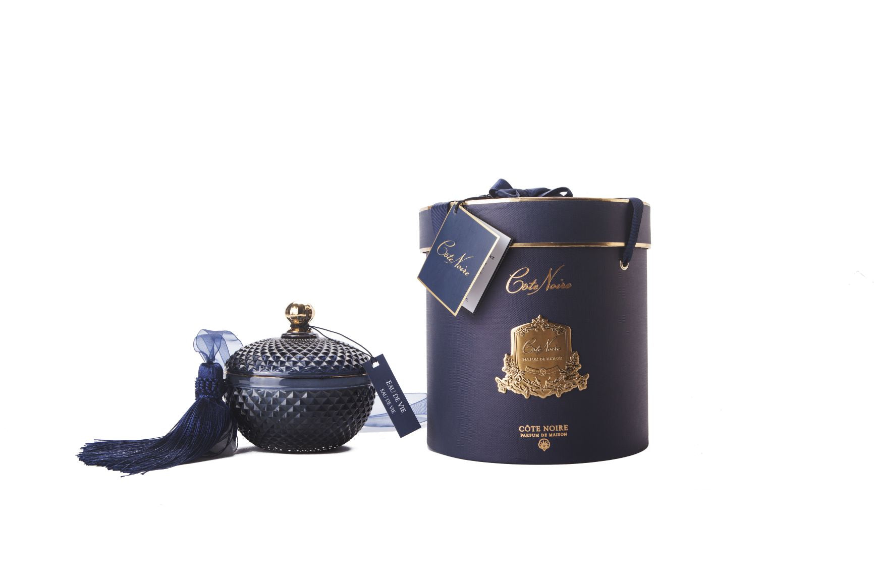 Côte Noire Art Deco Candles GML30006 bougie navy 300g