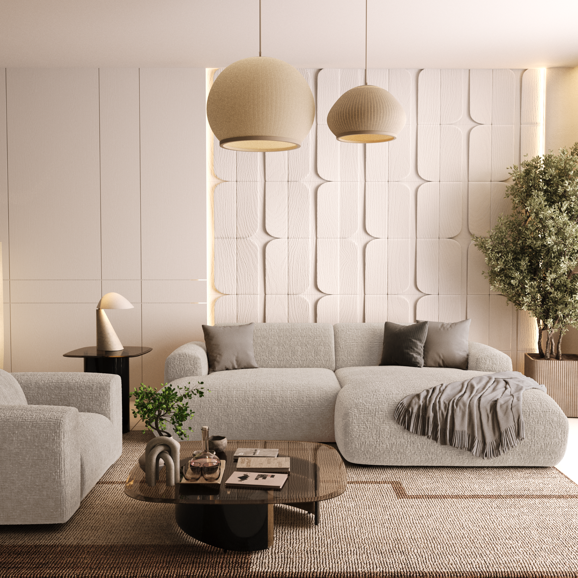 Sia Home Myra Petit Angle Droit canapé 5 places vert émeraude