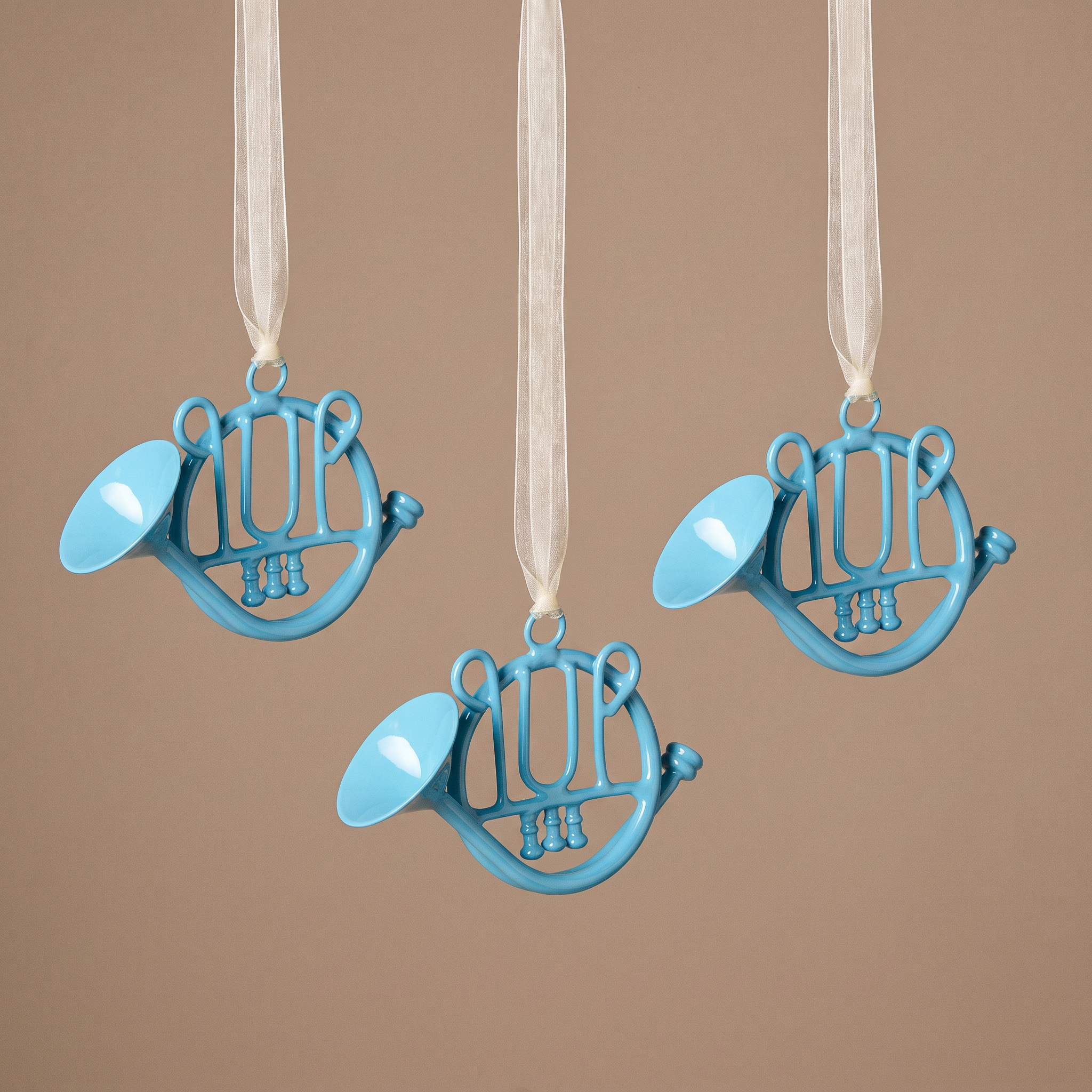 Sia Home Pop cor de chasse suspension Noël bleue 9 cm