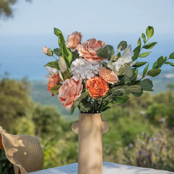 Flowrette Cézanne bouquet fleurs en papier artisanal