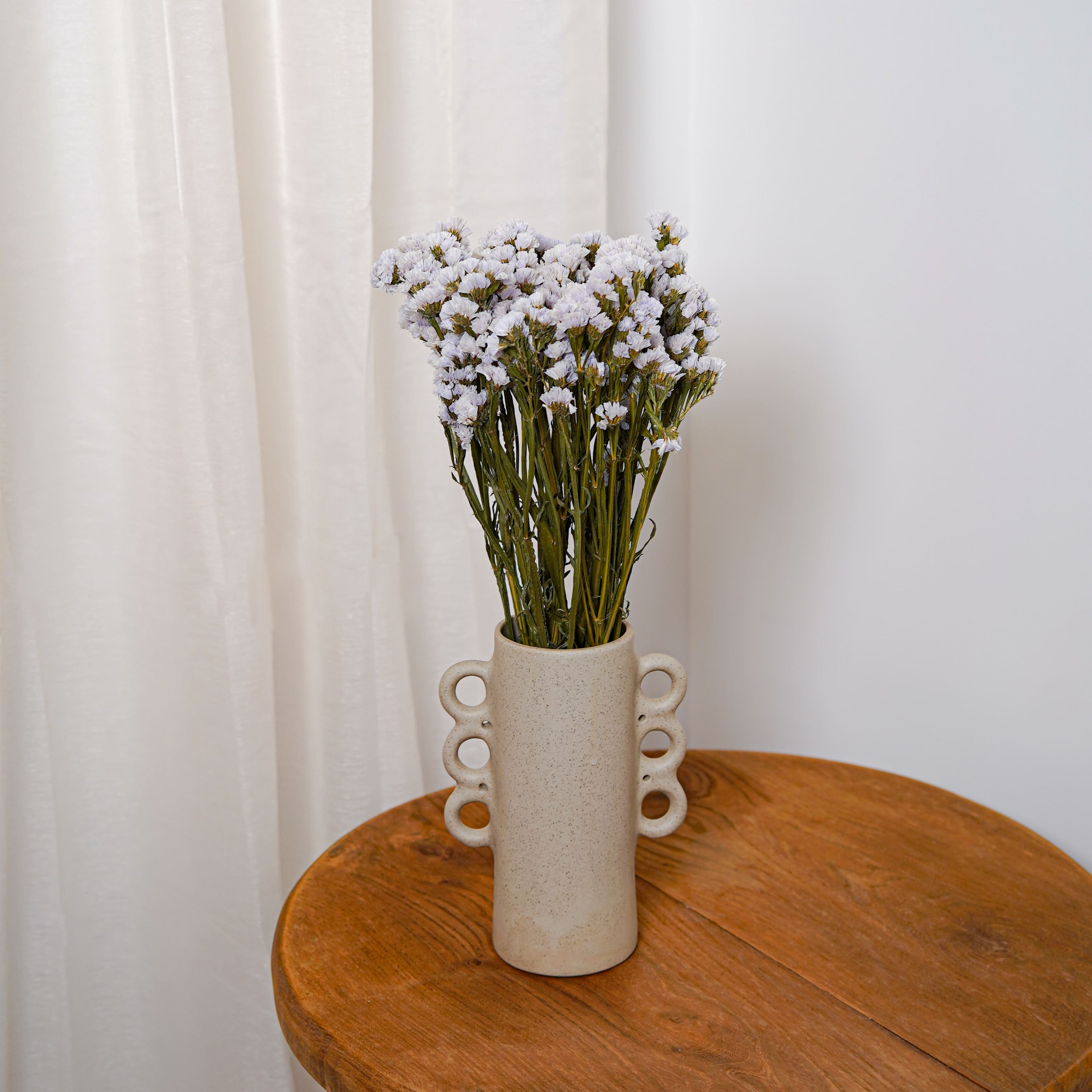Flowrette Statice Sinuata Parme botte séchée x1 violet