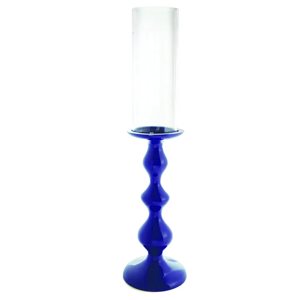 Sia Home Bougeoirs Isa 48 cm porte-bougie bleu
